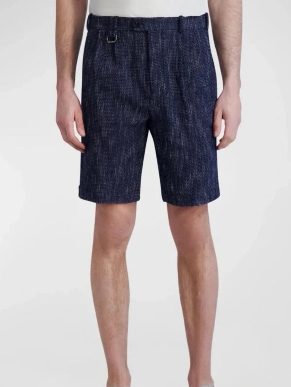 Karl Lagerfeld Navy Textured Men’s Shorts Size 29
